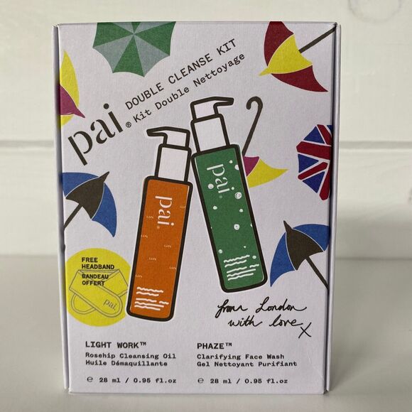 PAI Skincare DOUBLE CLEANSE KIT  Light Work CLEANSING OIL Phaze PHA FACE WASH - Picture 1 of 12